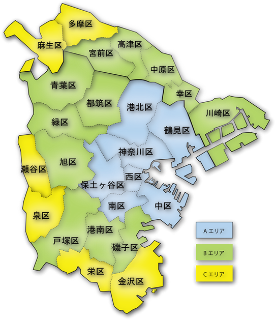 エリア表